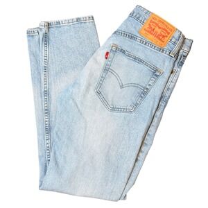 Levi's 511 Mens Slim Fit Stretch Light Jeans 30x30 Broken In Worn Wear Denim